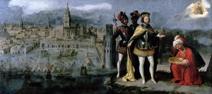 Dobytí Sevilly Ferdinandem III. (asi 1201-52), asi 1625-35